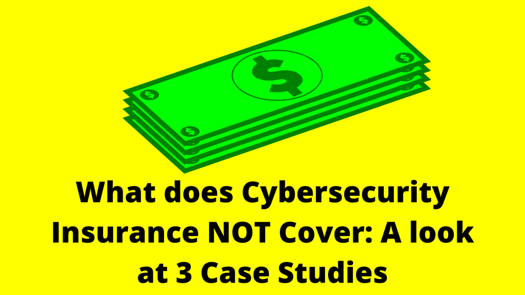 Cybersecurity insurance, data, breach